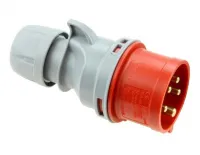 PCE Вилка кабельная 32А/400V/3P+N+E/IP44, безвинтовое подключение 025-6tt