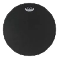 Remo ba-0814-es  14"ambassador black suede, пластик для барабана, черный