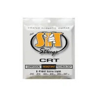 Струны для акустической гитары SIT CP1047, Phosphor CRT Extra Light, 10-47