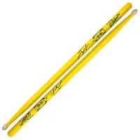 ZILDJIAN ZASJD2 JOSH DUN 2 ARTIST SERIES барабанные палочки с деревянным наконечником, материал: орех, цвет желтый.