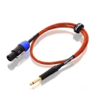 ORANGE OR-3 Or/Wh спикерный кабель (Jack/Speakon, прямой, 1 м, оранжевый/белый)