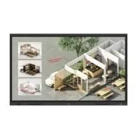 Интерактивный дисплей LG 65TR3DQ-B UHD; 16/7; 390 кд/м2; ОС Android 14.0; IR MultiTouch; Wi-Fi; NFC