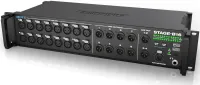 MOTU Stage-B16 - Сценический коммутатор: 16 XLR микрофонных входов, 8 XLR линейных выходов, 2 AES/EBU цифровых выхода, DSP цифровой микшер: 48 входов, 12 шин с wi-fi контролем, USB аудио интерфейс 24бит/192кГц, AVB Ethernet, MacOS, Win