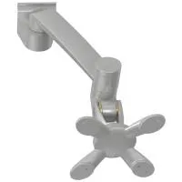 FORMING FUNCTION 4481011802- Шарнирный кронштейн серии Conceptum для 1 монитора, макс. нагрузка 14 кг, серебристый