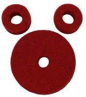 Ahead AWFRHH Red набор фетровых шайб для Hi-Hat (1x SEAT, 2x CLUTCH FELTS), цвет красный