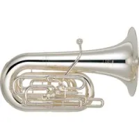 Yamaha PBO YCB-822S  туба CC, мастеровая, 4 фронт. помпы+1 вентиль, раструб 500мм. , менз. 19,5мм. , сере