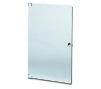 EUROMET EU/R-D22  00543 Рэковая дверь, оргстекло, 22U, в комплекте крепеж и замок с ключами.