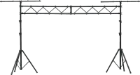 Xline Stand LST-100A Комплект стоек для световых приборов с горизонтальной фермой и 2 штангами, высо