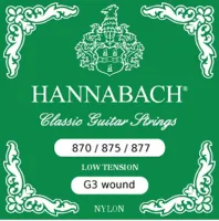 Струна G для классической гитары Hannabach E877LT