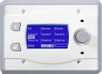 BSS BLU10-WHT программируемая настенная панель управления для серии BLU. Цвет белый