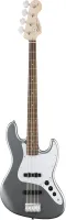 FENDER SQUIER AFFINITY JAZZ BASS LRL SLS бас-гитара Jazz Bass, накладка лаурэль, цвет серебристый