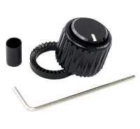 PW-LNL-01B Loknob Ручка-фиксатор потенциометра, пластик, большая черная, Planet Waves