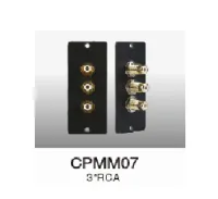 CPMM07 Модуль коммутационной панели CPM101 3 х RCA, Soundking