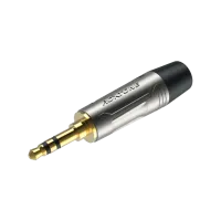 ROXTONE RMJ3PS-NG Разъем 3,5 мм, стерео Jack, цвет: серебро, покрытие контактов: золото.
