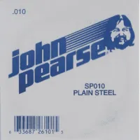 John Pearse SP010 отдельная струна без навивки .010", сталь