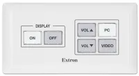 Extron MLC 55 RS EU - Контроллер MediaLink для распределительных коробов EU с управлением дисплеем по RS-232 и ИК