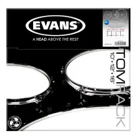 ETP-HYDGL-R Hydraulic Glass Rock Набор пластика для том барабана, 10"/12"/16", Evans