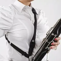 Ремень для фагота BG Shoulder Regular B02 с двумя металлическими крючками