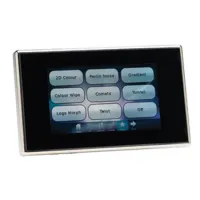 ETC MTPC Mosaic Tessera Touchscreen Controller, Black Шоу-рум Компактный контроллер с сенсорным интерфейсом для системы управления архитектурным освещением Unison Mosaic, управление прожекторами смены цвета, светодиодными приборами, автоматизированными пр