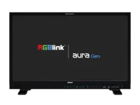 Режиссёрский монитор RGBLink Aura Gen 2 4K UHD 32 дюйма, 1000 нит, HDR; входы 4x 12G SDI, 2x 4K60 HDMI, 1x Fiber c поддержкой quad link 8K, режим quadview (для 4х 12G SDI)