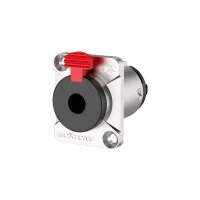 ROXTONE RJ3FD-NT Разъем панельный  jack мама 1/4", размер 25,8х30,8х36,1мм, Цвет: Серебро, 300pcs in box: 46x36x30cm
