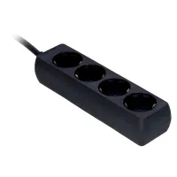 Procab PSC104/5-G- Силовой удлинитель-разветвитель, 3х1,5 кв.мм, 4 розетки SCHUKO, Германия