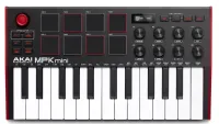 AKAI Professional MPK Mini MK3 - MIDI клавиатура, 25 мини клавиш, 8 пэдов, 8 энкодеров