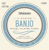 Комплект струн для банджо D'Addario EJ60NY