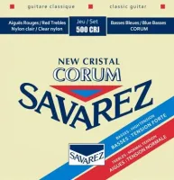 Струны для классической гитары Savarez New Cristal Corum 500 CRJ Mixed (6 шт)