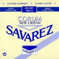 Savarez 500cj  corum new cristal blue high tension струны для кл. гитары нейлон