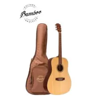 Bamboo ga-41 spruce  акустическая гитара с чехлом, дредноут, цвет натуральный