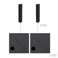 AVCLINK BUSINESS/BD Состав комплекта: KYRA6/B 2 штуки + C-BASS 2 штуки черного цвета.