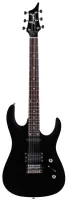 ZOMBIE EDG - 45 / BK -Корпус  выпуклый , 24  лада , S - H , Vintage  Tremolo, цвет черный