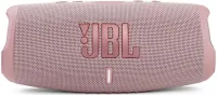 JBL CHARGE 5 PINK портативная водонепроницаемая колонка с возможностью зарядки внешних устройств, цвет - розовый