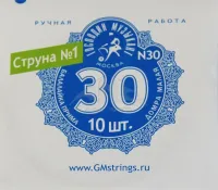 Струна для балалайки прима Господин музыкант N30 Ля (A)