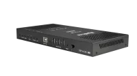 Wyrestorm nhd-600-trx, приемопередатчик 4k60 uhd (60 гц, 4:4:4) hdr, hdcp 2.2, lan 10 гбит/c, мультивьюер, видеостена, poe+
