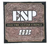 ESP GS-6HB Heavy Bottom струны для 6-ти струнных электрогитар, сталь с никелированной обмоткой, размер 9-46, диаметр отдельных струн .009(х2), .011, .016, .026, .036, .046, с дополнительной 1й струной