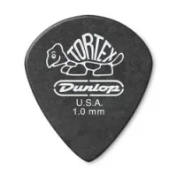 Dunlop 482p100 tortex pitch black jazz iii 12pack  медиаторы, толщина 1 мм, 12 шт.