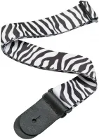 PLANET WAVES 50H09  гитарный ремень без наплечника, 50 мм, рисунок Zebra