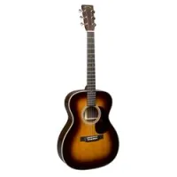 Martin 000-28 Sunburst  Standard Series акустическая гитара, Folk, с кейсом, цвет санберст
