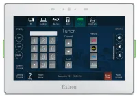 Extron TLP Pro 725M - 7-дюймовая сенсорная панель TouchLink Pro, настенная, цвет белый