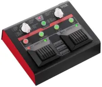 VOX Lil' Looper VLL-1-цифровой напольный лупер / процессор, запись до 90 сек. на 2 независимые петли, 12 эффектов (Comp, Crunch, Overdrive, Distortion, Chorus, Phaser, Mod Delay Stutter, Acoustic, Bass, Radio, Pitch), входы: гитарный / микрофонный, выходы
