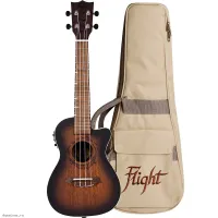 FLIGHT DUC380 CEQ AMBER - Укулеле концерт