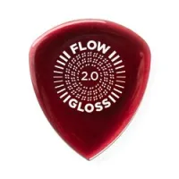 Dunlop 550p200 flow gloss 3pack  медиаторы, толщина 2 мм, 3 шт.