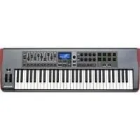 Novation impulse 61  usb/midi-клавиатура, 61 полноразмерная клавиша, 8 триггерных пэдов