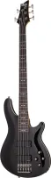 SCHECTER OMEN-5 BLK - Пятиструнная бас гитара, 24 лада, корпус: липа, гриф: клён, на болтах, накладка палисандр, звукосниматели: HH 2х Schecter Diamond Bass, регулировки: громкость, цвет: Gloss Black (BLK)