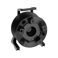 ROXTONE PCD310 WWC Пластиковая катушка для кабеля, размеры 40x30x13cm. С водоотталкивающим чехлом RPPB310- в комплекте. Вес: 2,2кг. Накрутка: 3мм/628м, 6,5мм/134м, 9мм/70м.; 14мм/29м. Поставляется в коробке: 33x25x41cм