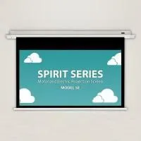 Проекционный экран Severtson Spirit Series Custom 16:9 77.49" Matte Grey black drop 42"