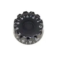 KB043-BK ручка потенциометра "Gear", цвет черный, Donlis