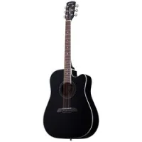 Framus fd 14 s bk ce sale  legacy series, электроакустическая гитара dreadnought, fishman, цвет чёрн